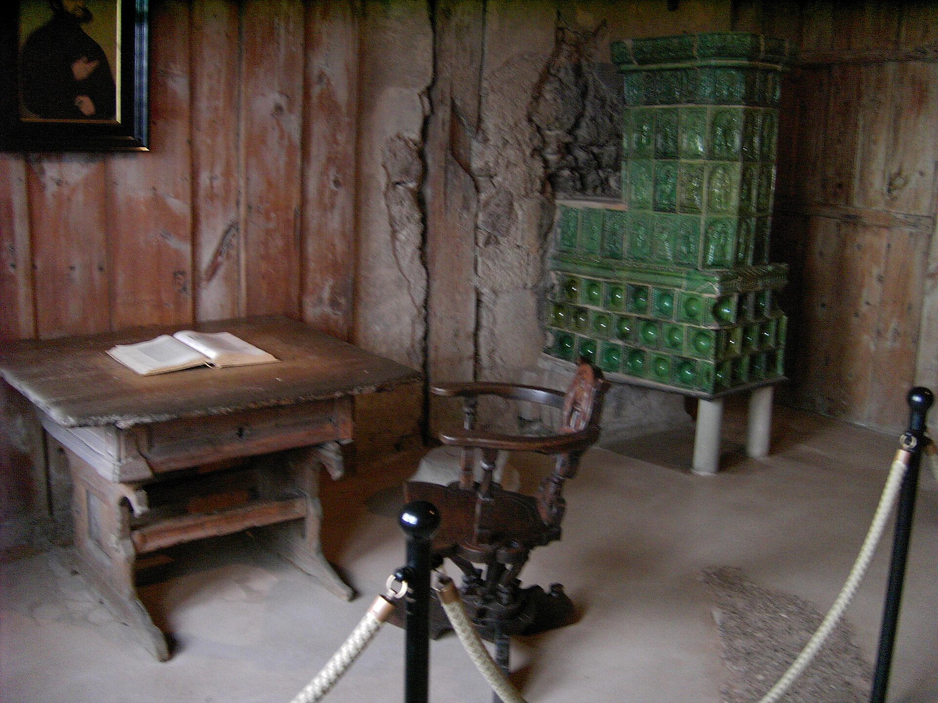 Die Lutherstube auf der Wartburg