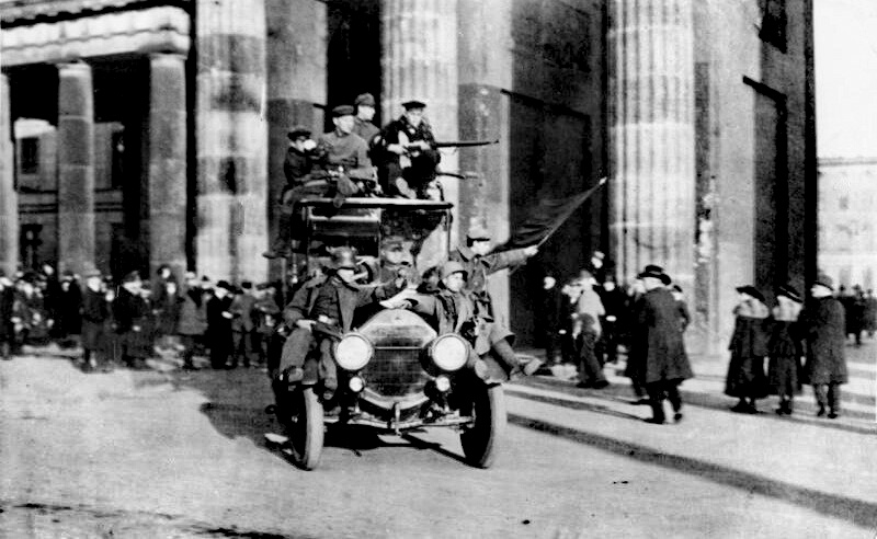 Lastwagen am Brandenburger Tor