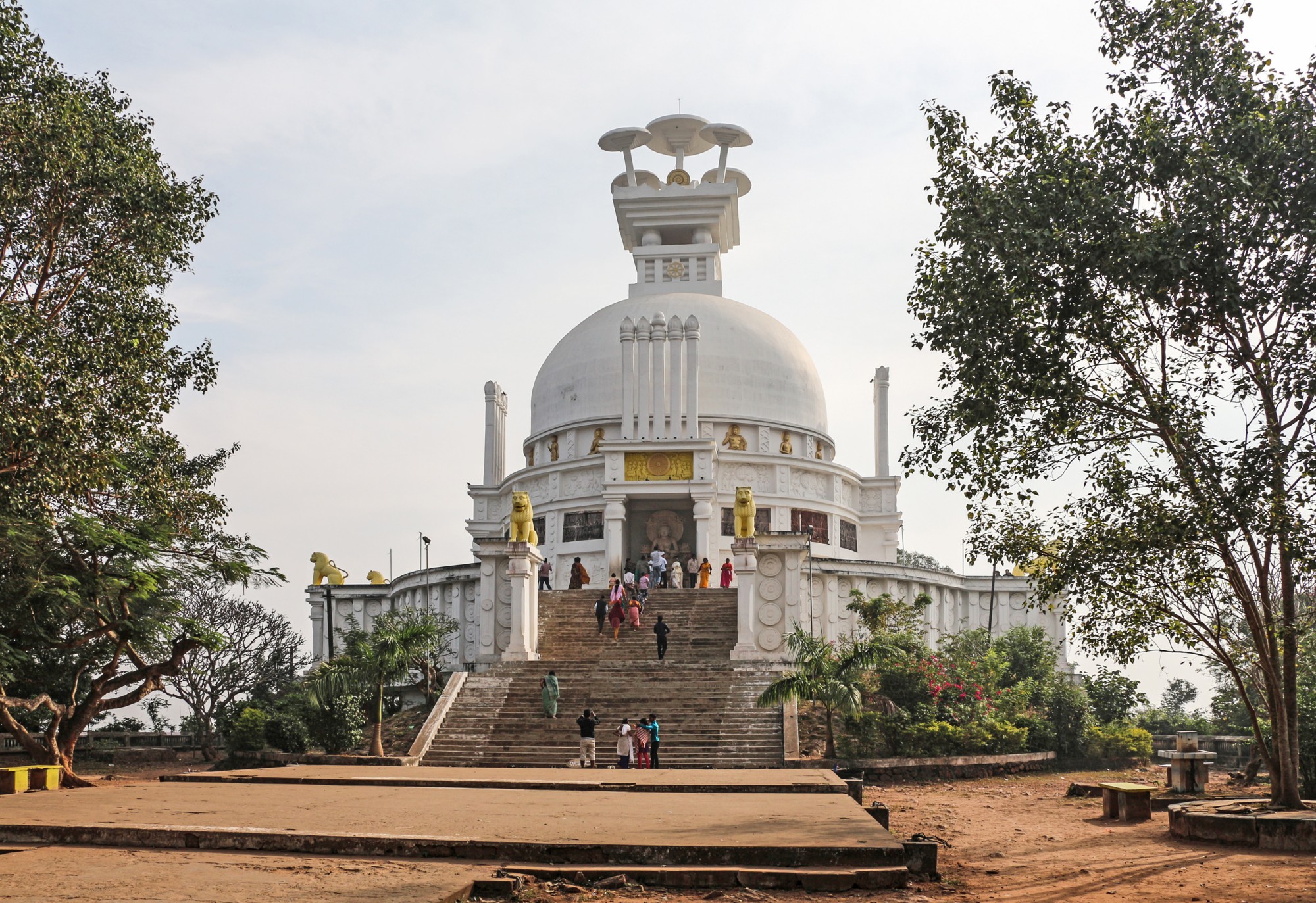 Shanti Stupa, Dhauli · 9. Dezember 2013