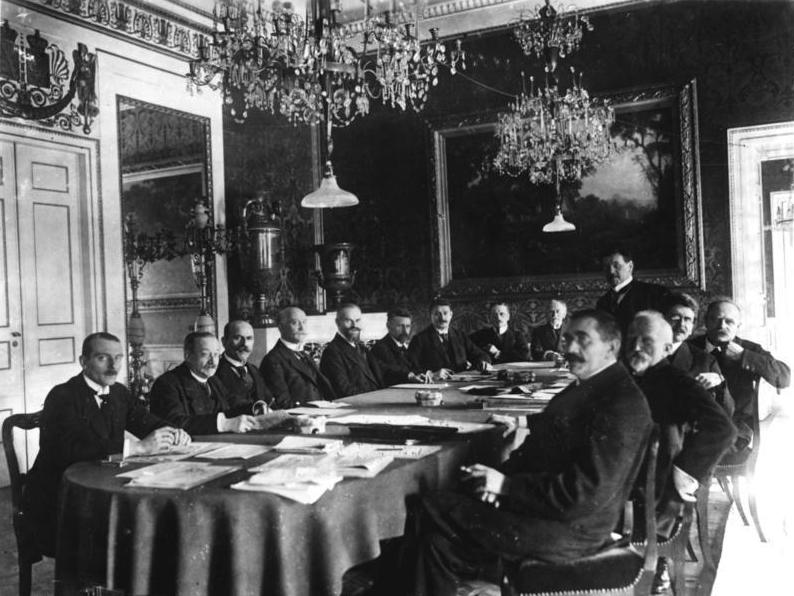 Erste Sitzung des Kabinetts Scheidemann
