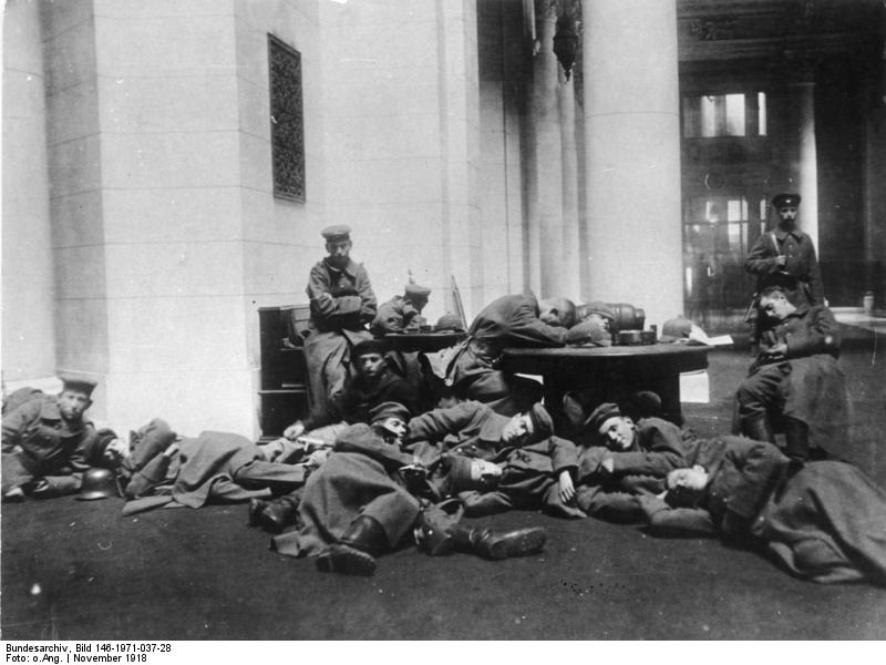 Soldaten im Reichstag
