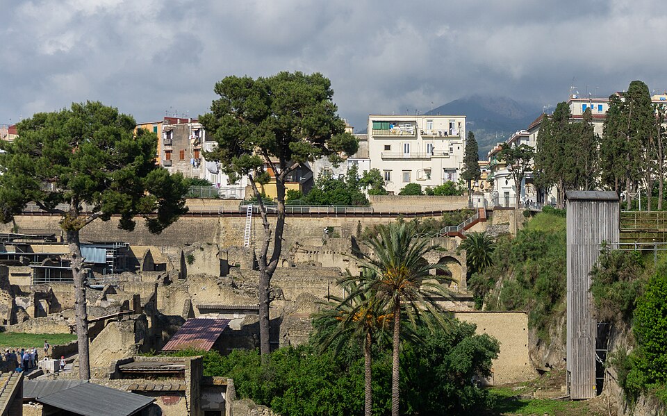 Herculaneum: Ruinen unter der heutigen Stadt