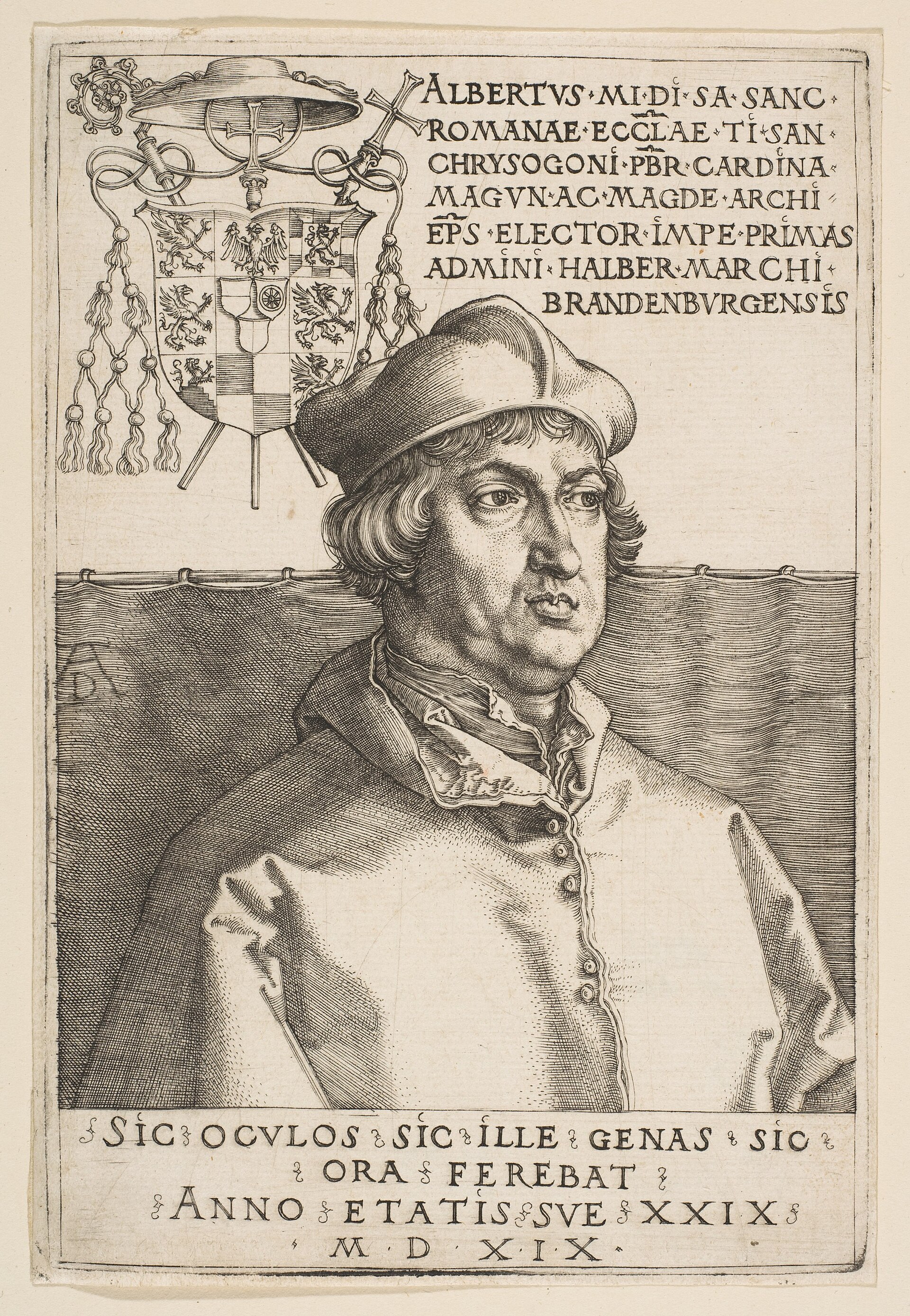 Kardinal Albrecht von Brandenburg
