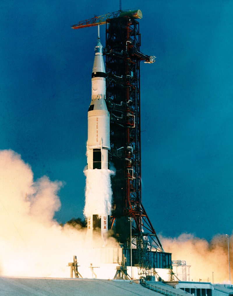 Start von Apollo 11
