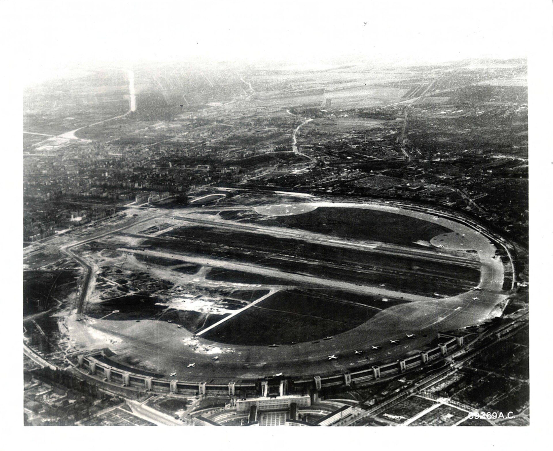 Luftbild der US-Luftwaffe · um 1948/49