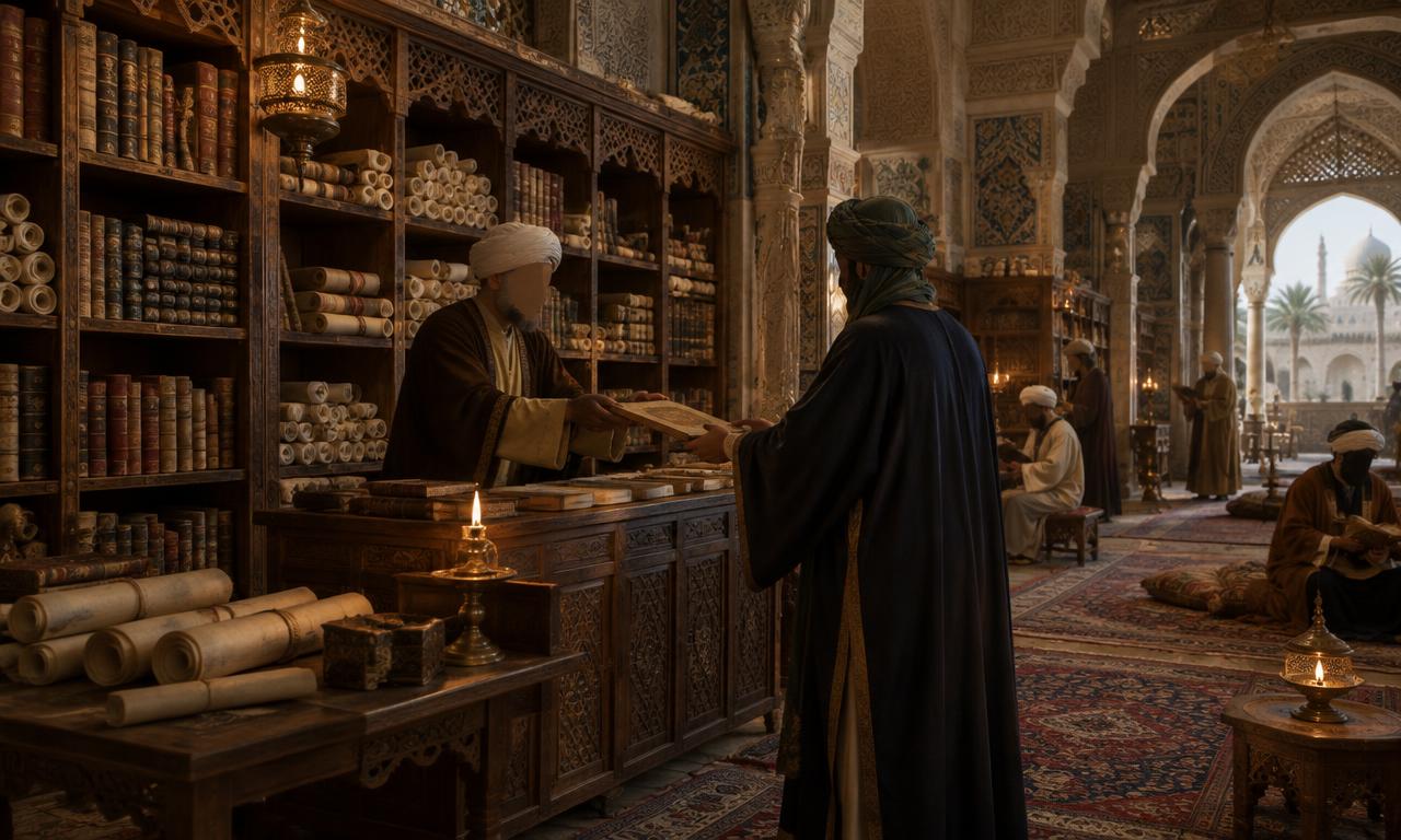 KI-Szene: Die Palastbibliothek