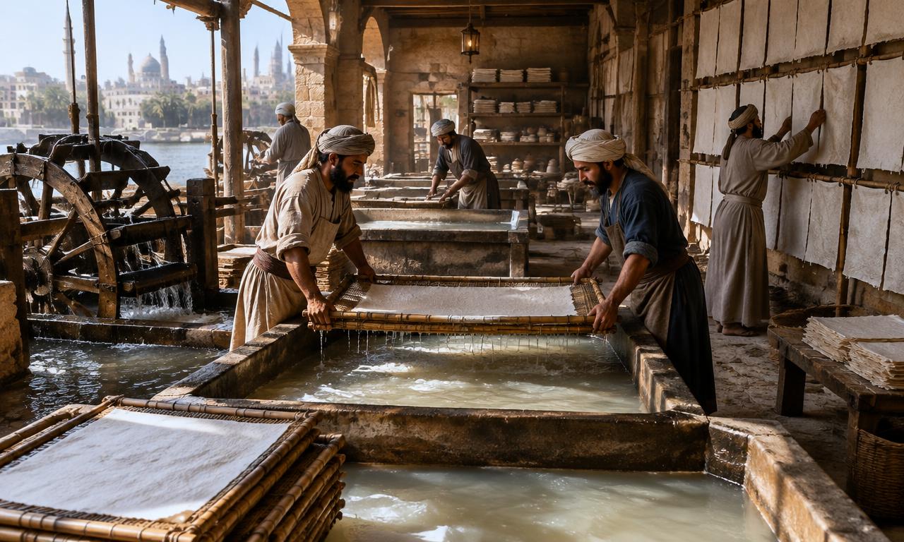 KI-Szene: Papiermühle am Tigris