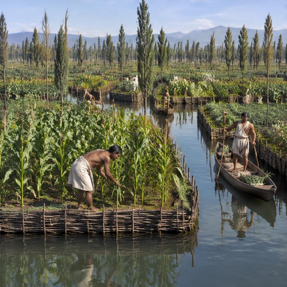 KI: Nahrung von den Chinampas
