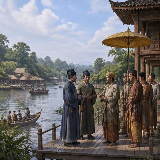 KI-Rekonstruktion: Palembang und Chen Zuyi