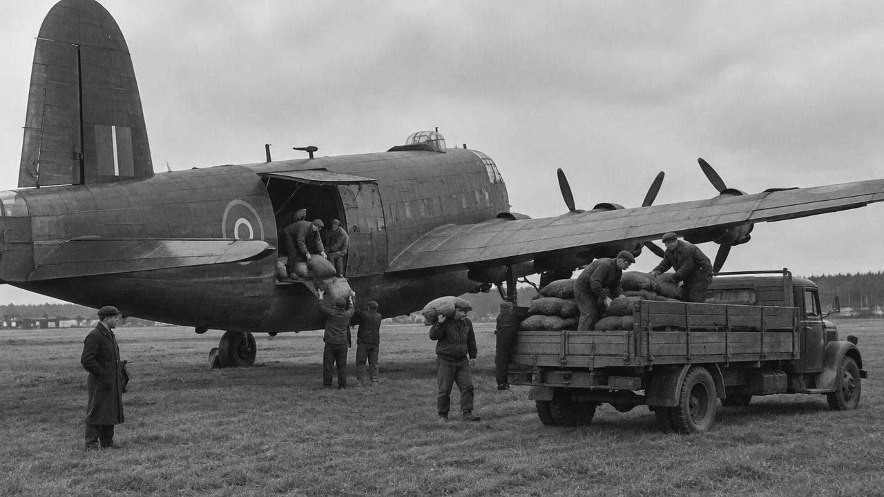 KI: Gatow: der britische Flugplatz