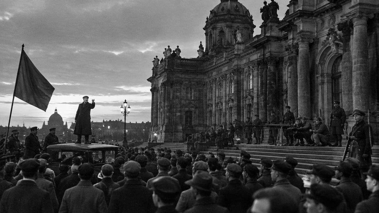 KI: Liebknecht und die „sozialistische Republik“
