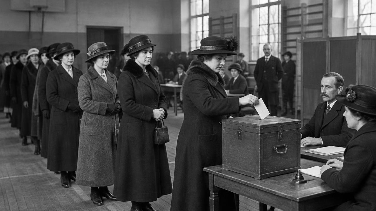 KI: Frauen wählen zum ersten Mal